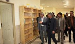 افتتاح کتابخانه عمومی آیت الله خامنه ای در کرمانشاه